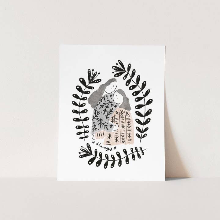 Toujours - Impression A4 pour la vente par Juniper Press