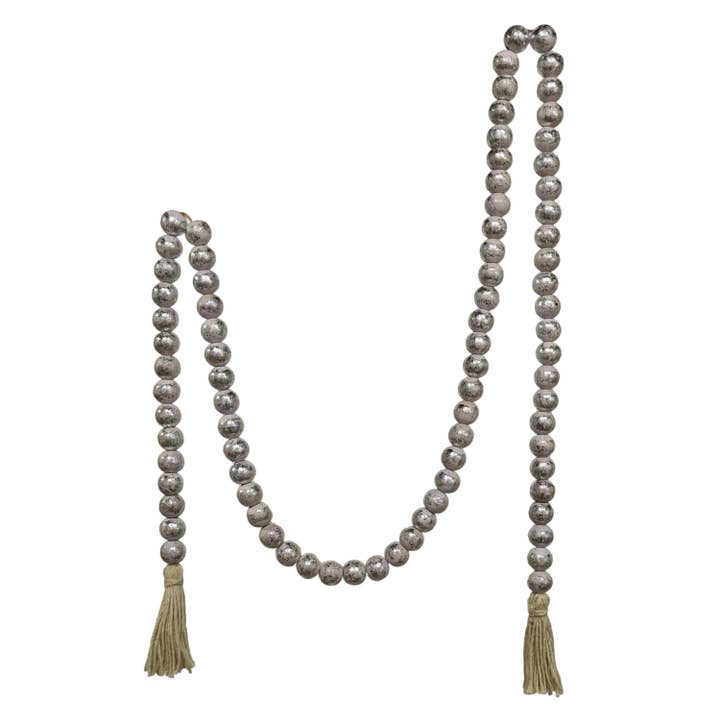 Wilco Home - Wholesale Slingers - 90" WD BOHO Bead Garland voor Kerstmis, herfst en elke dag6