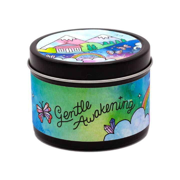 Rachel Beyer - Wholesale Travel Candles - Gentle Awakening Aromatherapy Candle - Lavender & Woodsy13