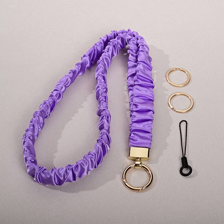 MKS America - Wholesale Lanyard - Women's - Wrinkle Lanyard With Accessories12