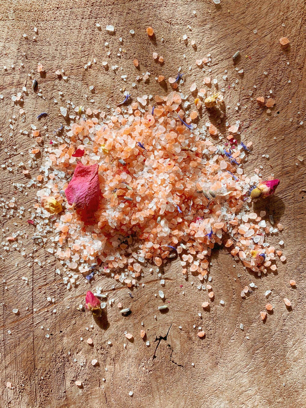 Ebb & Flow - Wholesale Bath Salts - Native Flower Bath Salt Packet - Pink Salt x Geranium x Rose1
