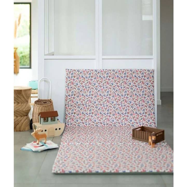 Manufacture des bébés français - Wholesale Play Mat - Kids & Baby - Vintage flowers waterproof play mat7