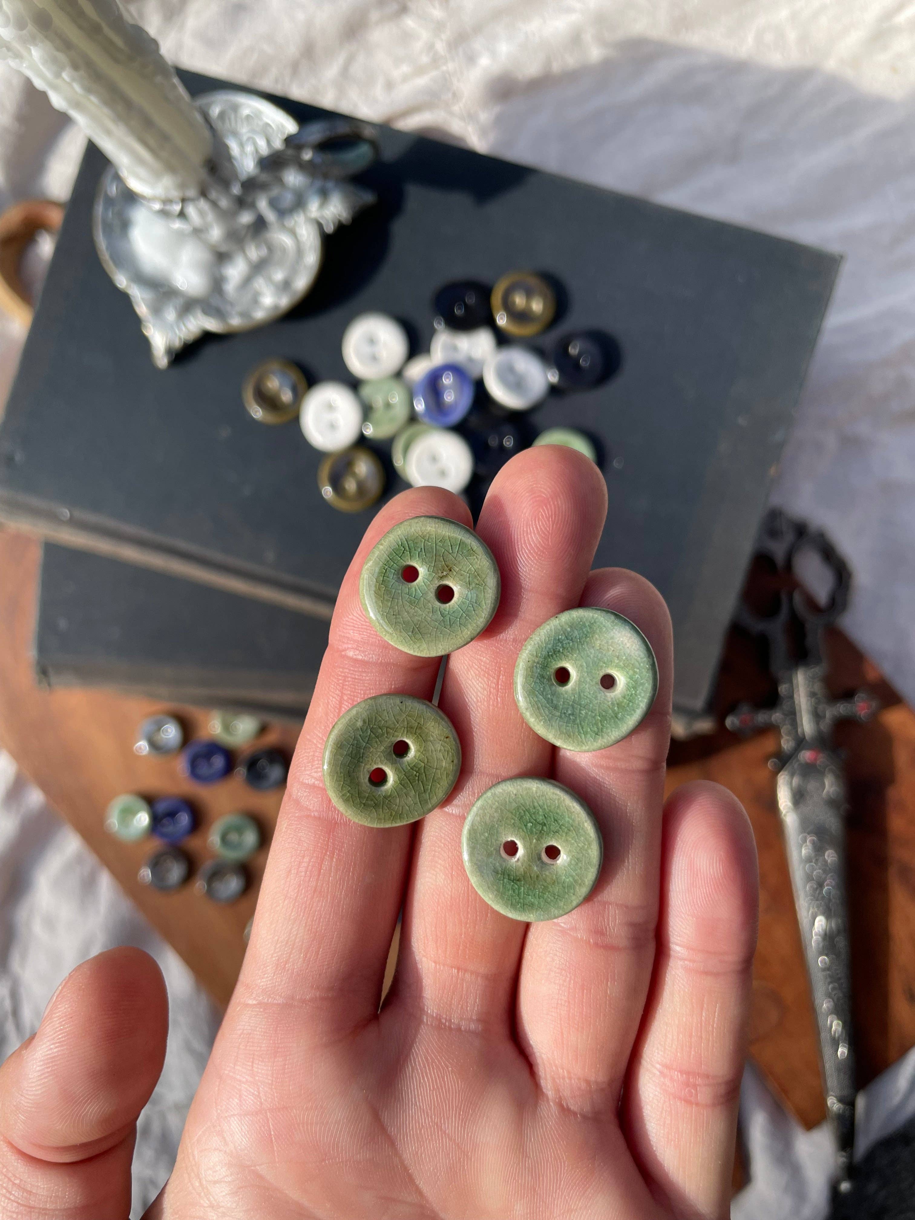 Silver Beast Studio - Wholesale Sewing Button/Snap - 18mm Original Buttons (Set of 5)6