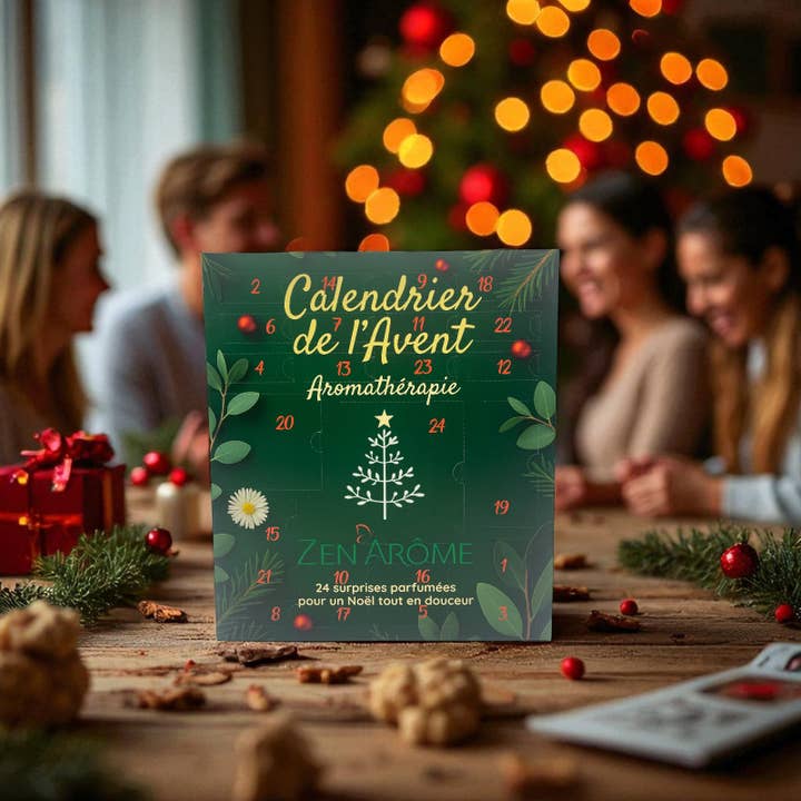 Zen'Arôme - Wholesale Advent calendar - Aromatherapy Advent Calendar – 24 Days of Well-Being3
