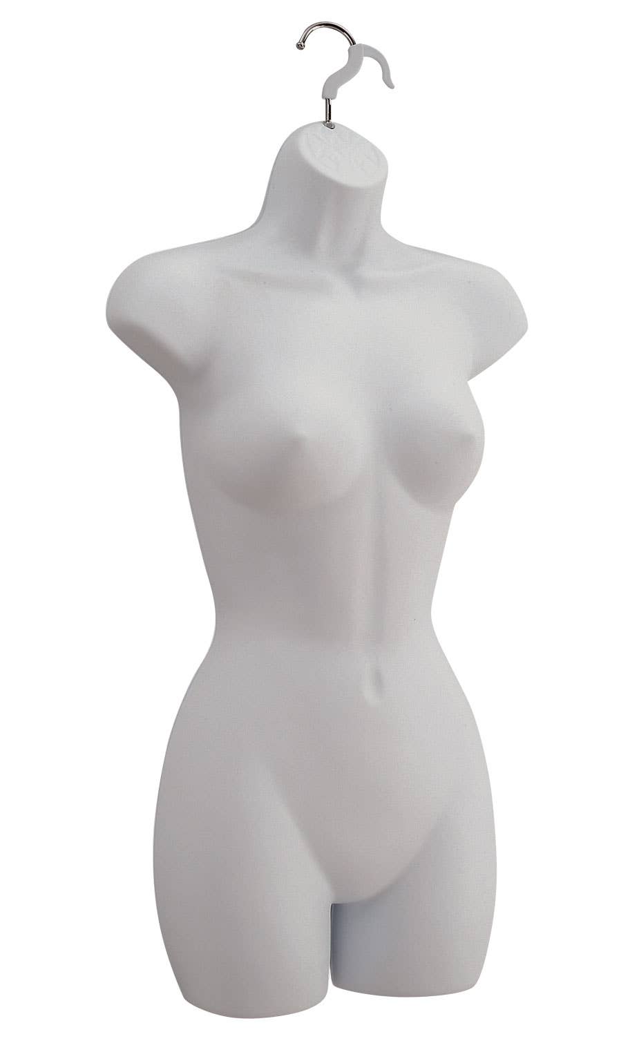 Store Supply Warehouse - Wholesale Mannequin - Female Molded Shapely Form With Hook2