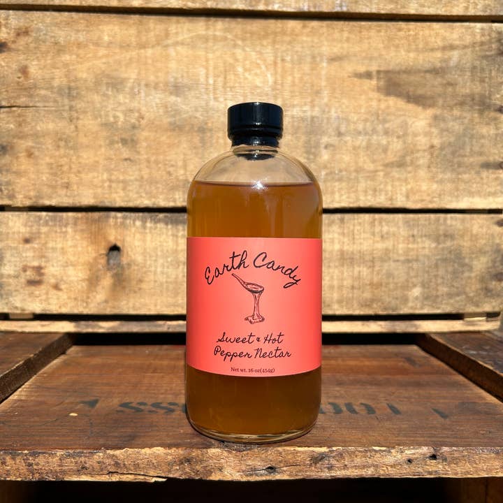 Sweet & Hot Pepper Nectar for wholesale by Earth Candy