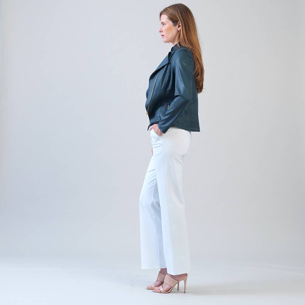 Clara Sunwoo - Vendita all'ingrosso Giacca in pelle - Donna - Giacca Signature Liquid Leather™ JK16123