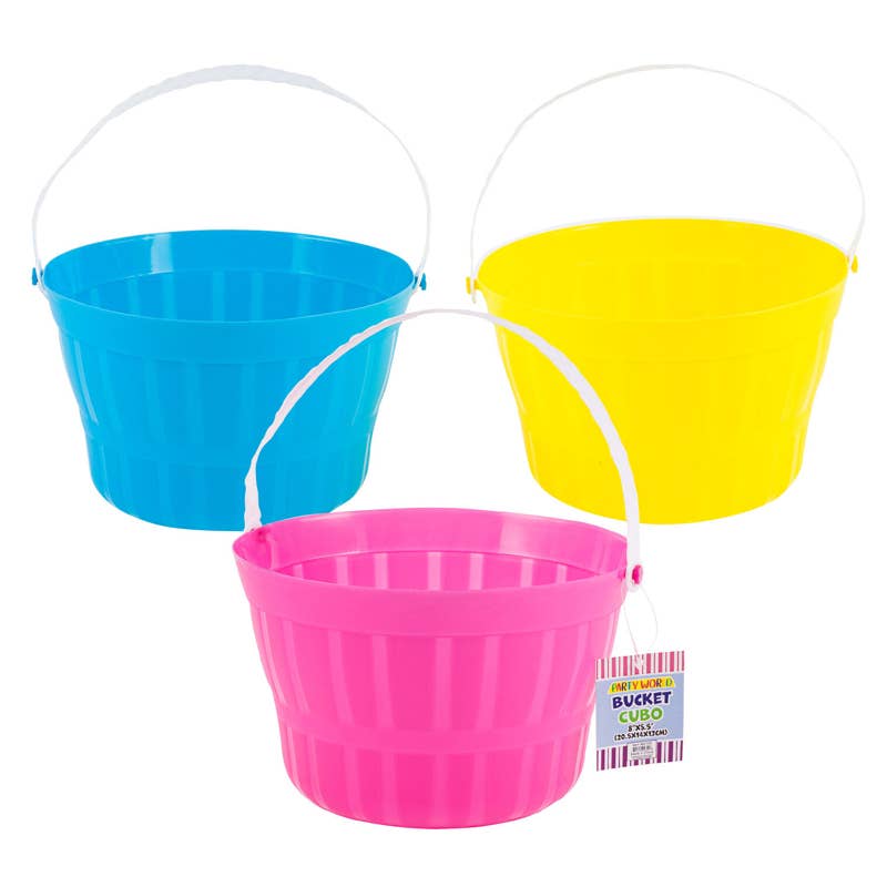 Deluxe Import Trading - Vente Seau – enfant - Seau de Pâques 8 x 5,5 po - Couleurs assorties0