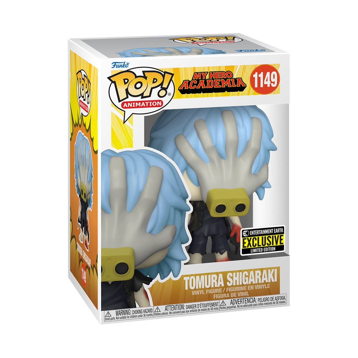 Fundom - Wholesale Figurine Toy - Kids - Funko Pop! Animation: My Hero Academia - Tomura Shigaraki Entertainment Earth Exclusive1
