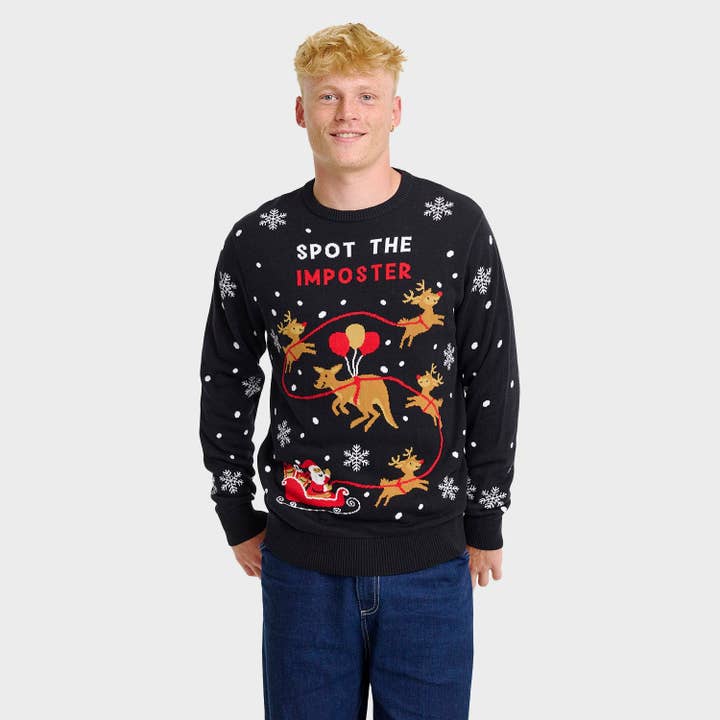 Imposter Christmas Sweater – Men for wholesale by Happy Seasons