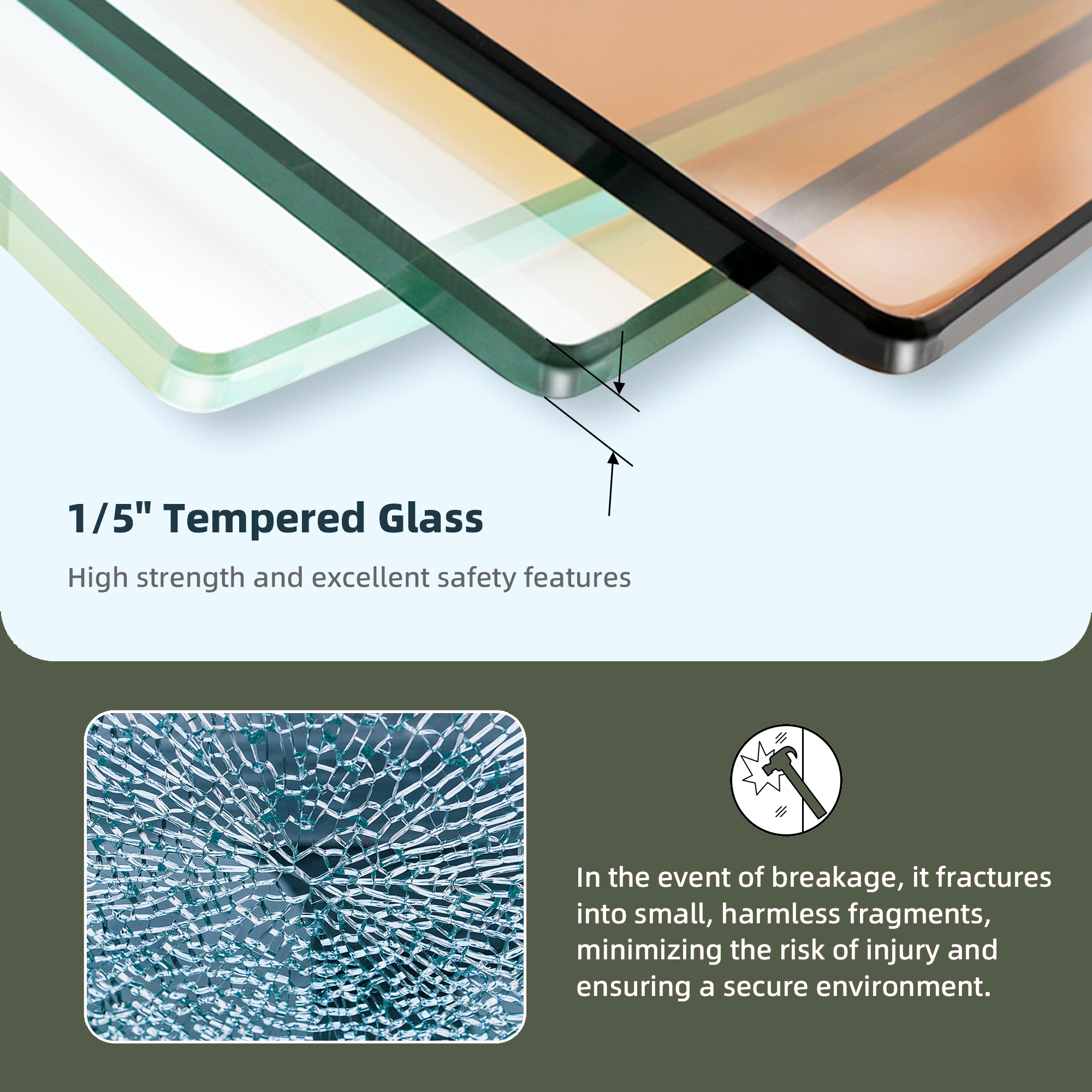 39F Inc. - Vente Étagères murales - Porte de douche coulissante 48'' x 72'' avec verre trempé transparent6