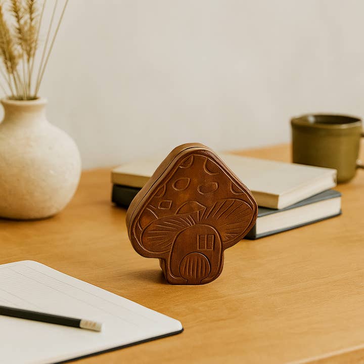 Matr Boomie Fair Trade - Wholesale Decorative Box - Mushroom Puzzle Box - Handcrafted Sheesham Wood3