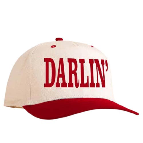 Girlie Girl Originals - Wholesale Baseball Cap - Women's - LM-3014 DARLIN CAP RED1