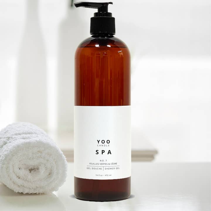 YooCandle - Wholesale Body Wash/Shower Gel - YooSpa – 16 OZ SHOWER GEL