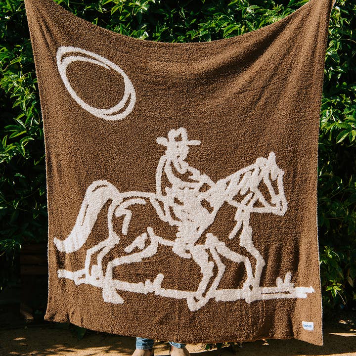 Sundream - Wholesale Throw Blanket - Drifter Plush Throw - Leather Brown0