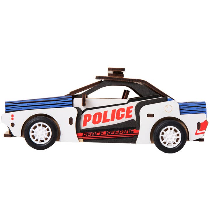 Robotime - Wholesale Toy Car/Truck - Kids - Robotime DIY Wooden Inertia Power Vehicles Model HL302