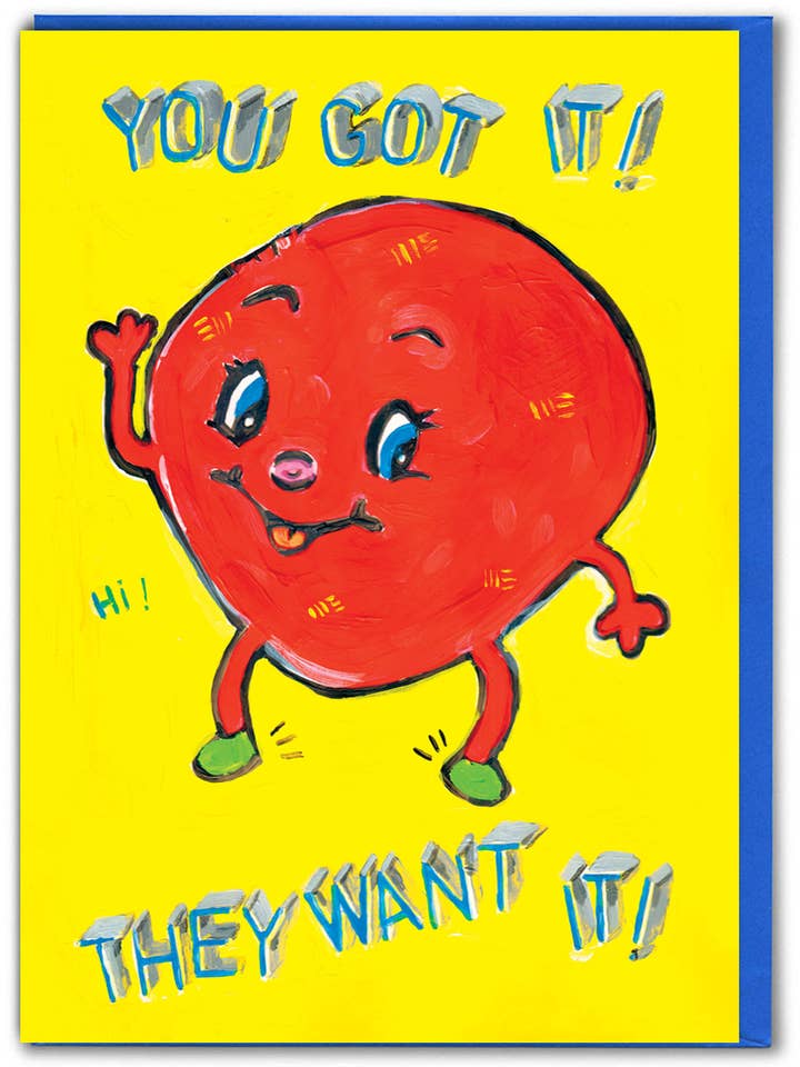 Biglietto di Compleanno Divertente - Ce l'hai fatta di Magda Archer per la vendita all'ingrosso da parte di Brainbox Candy