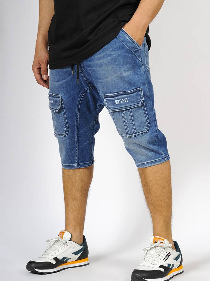 Bermuda Sarouel Sayf Start-Up (blu) per la vendita all'ingrosso da parte di SAYF