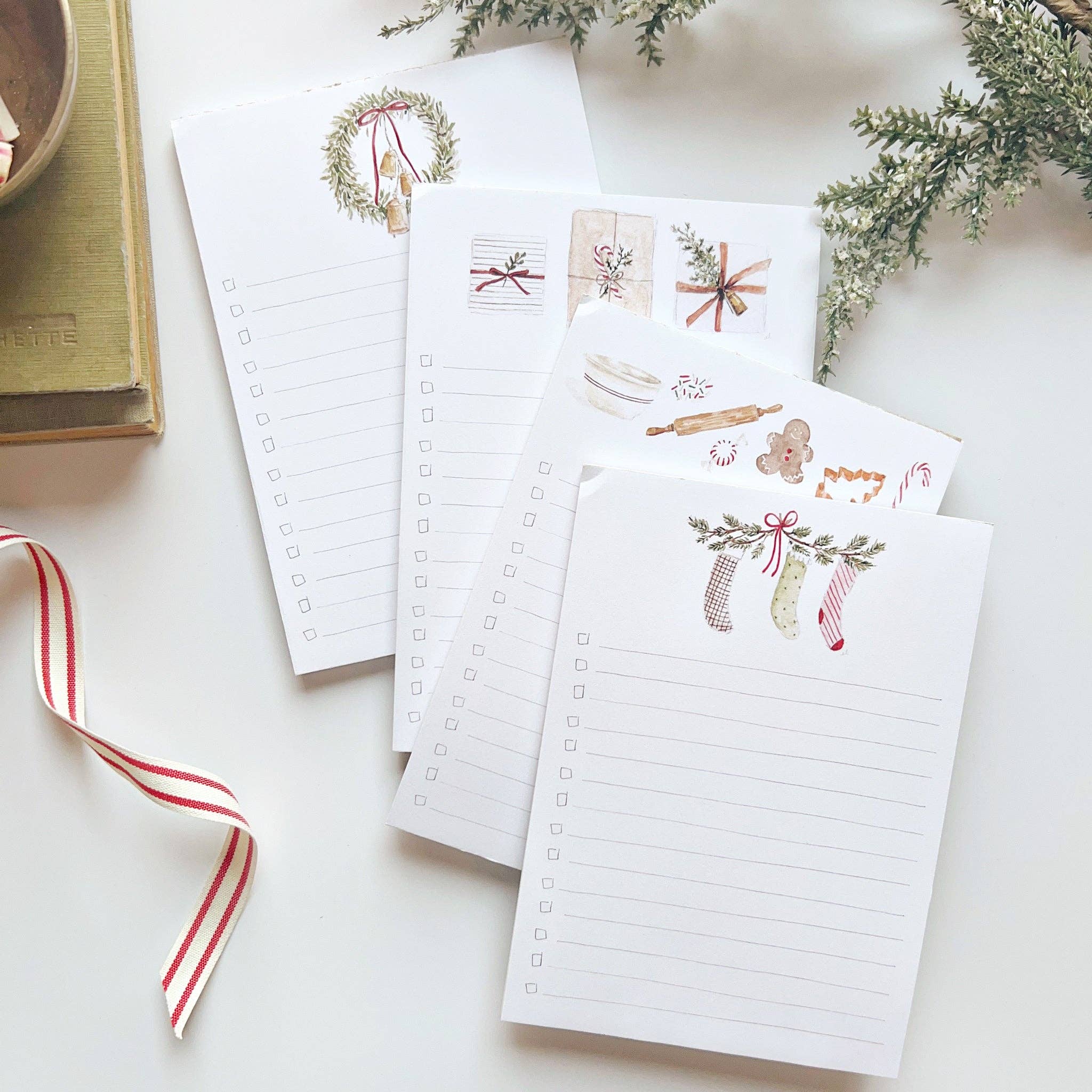 emily lex studio - Wholesale Notepad - christmas checklist notepad5