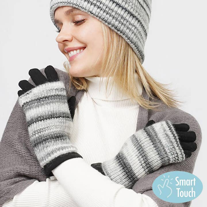 3-In-1 Multi Colored Touch Smart Gloves for wholesale by Sensibling Corp.