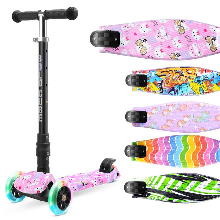 BOLDCUBE Scooters - Vendita all'ingrosso Bicicletta/monopattino - Monopattino Pieghevole BOLDCUBE per Bambini con 3 Ruote Grandi3