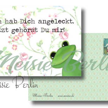 Meisie Berlin - Wholesale Postcard - Postcard “Ich hab dich lückte...”