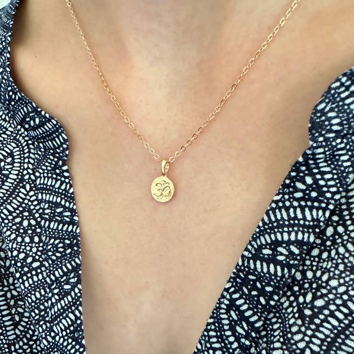 Wunderia - Wholesale Pendant/Charm Necklace - Om Mantra Yoga Fashion Jewelry Necklace5