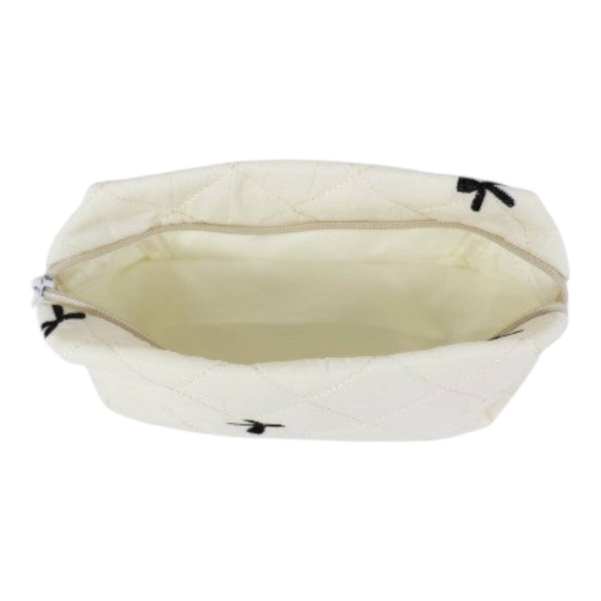 ASSORTI Pochette de maquillage en tissu matelassé avec impression ruban JB5526-3 (12PC) en vente sur Faire6