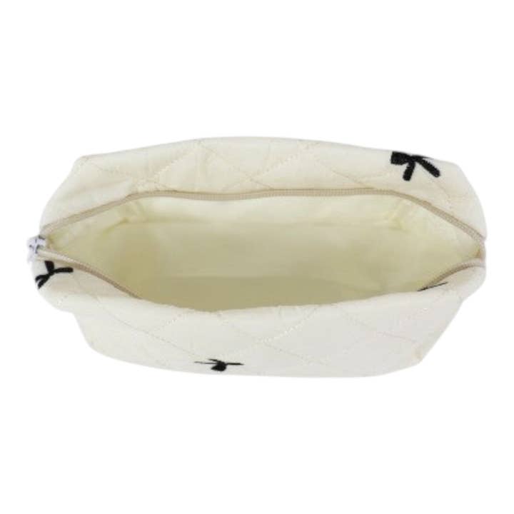 ASSORTI Lintbedrukte gewatteerde stoffen make-uptasje JB5526-3 (12ST) voor groothandel op Faire6