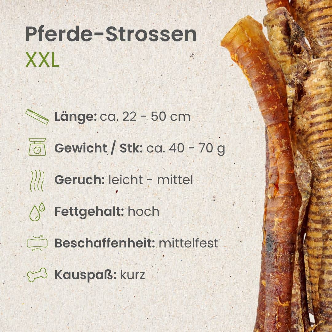 Kauartikel.com GmbH – Großhandel Haustierkauknochen & Rohhaut – Hund – Pferde-Strossen XXL2