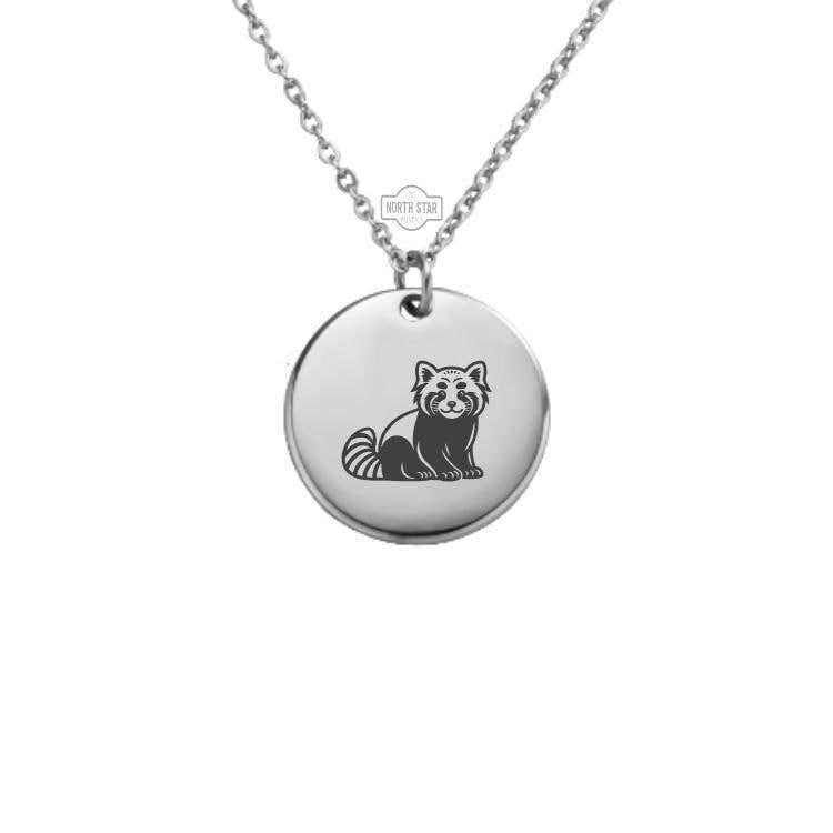 North Star Rustics Too - Wholesale Pendant/Charm Necklace - Personalized Red Panda Necklace/Keychain Gold/Silver0