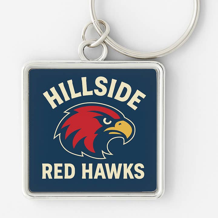 PlanetJill - Wholesale Keychain Bracelet - Create Your Own Keychain - Square Metal Image Keychain4