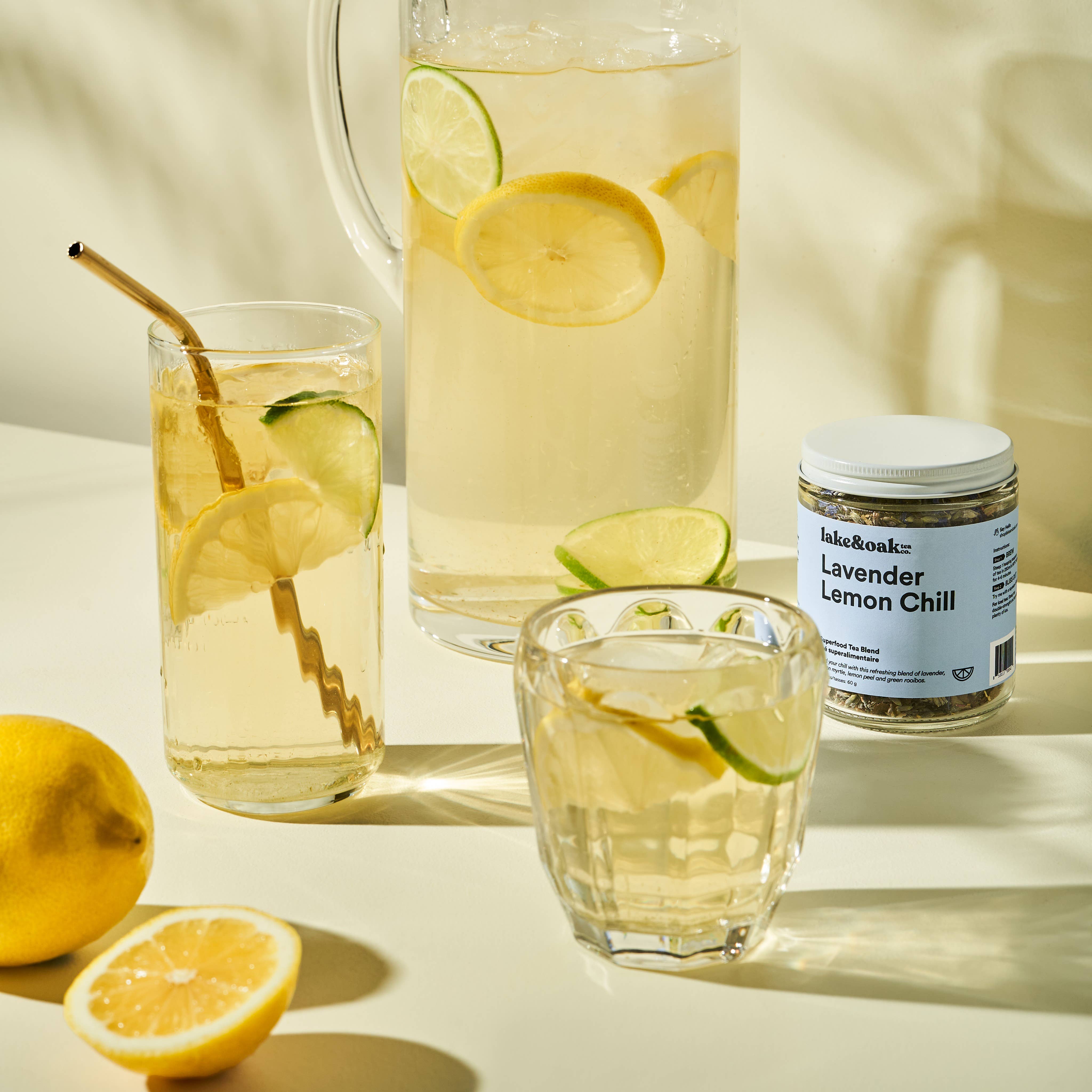 Lake & Oak Tea Co. - Wholesale Loose Tea - Lavender Lemon Chill - Superfood Tea Blend1