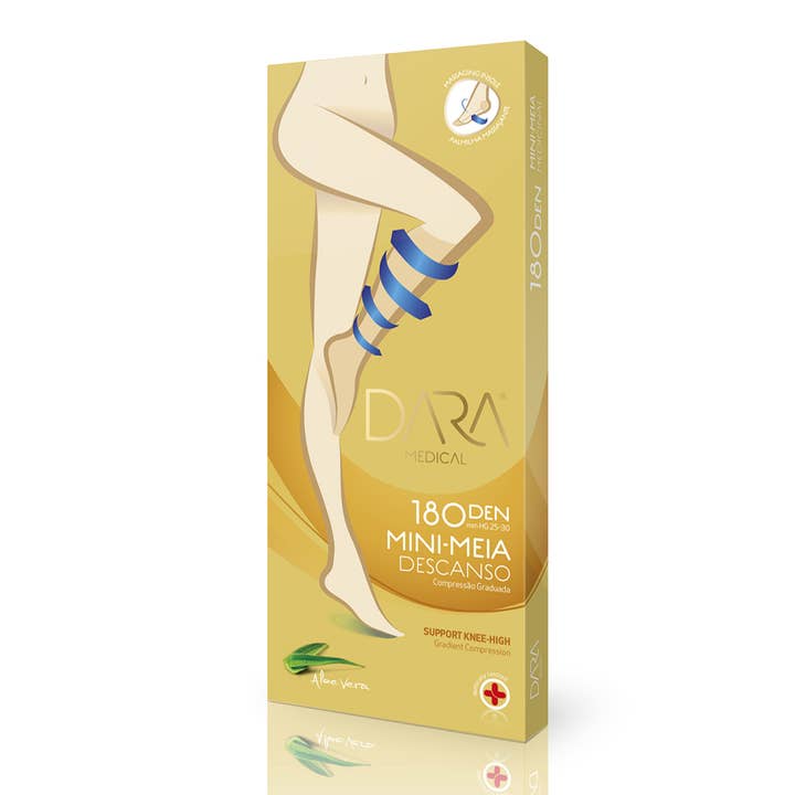Dara - Wholesale Socks - Women's - Support Knee High Medical 180DEN0