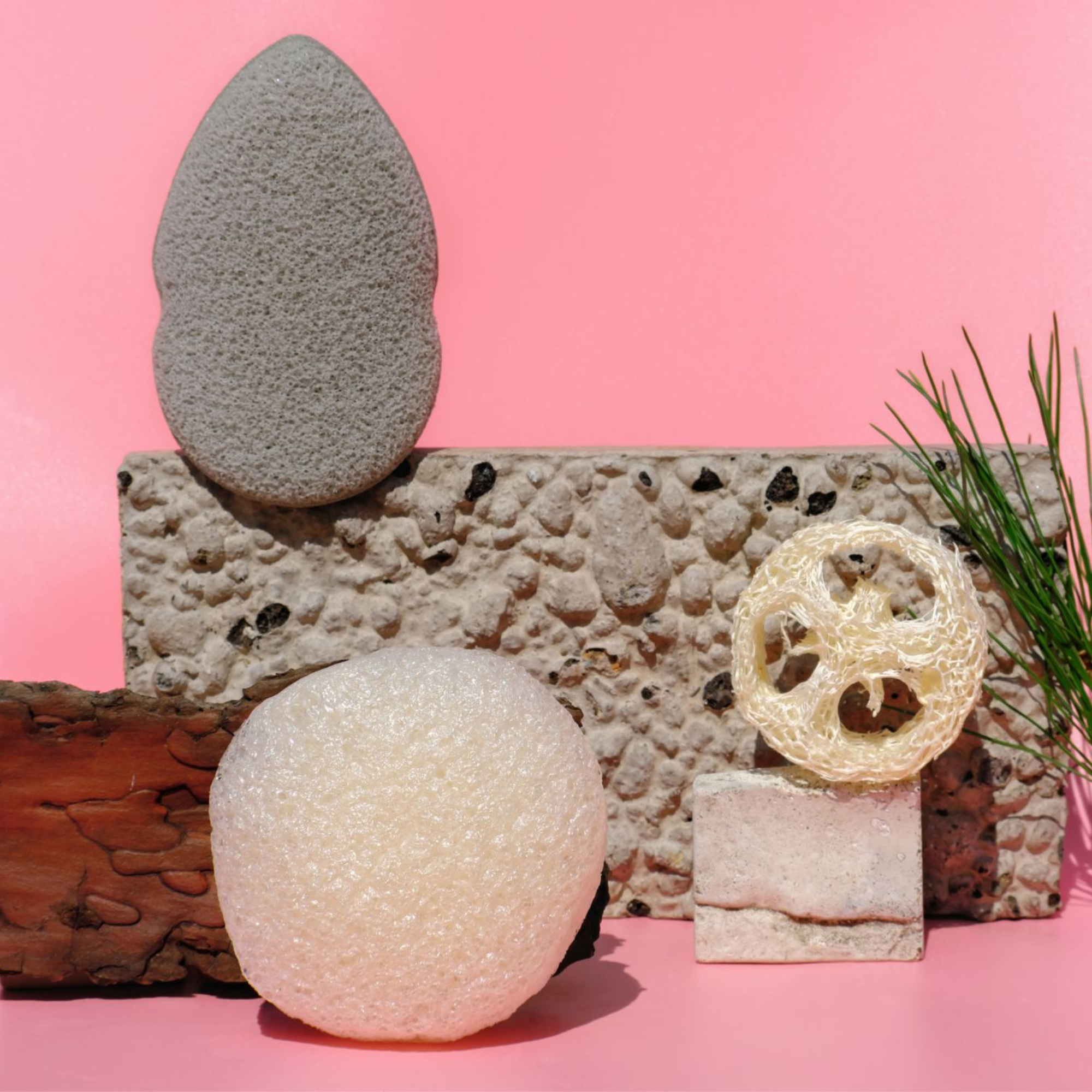 Oceansrespect 🌊🌍🌱 - Wholesale Bath Pouf/Sponge - Eco-Friendly Biodegradable Sponge Set5