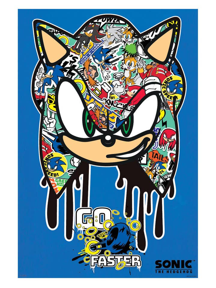 Sonic the Hedgehog – Go Faste Poster for wholesale by Pyramid America