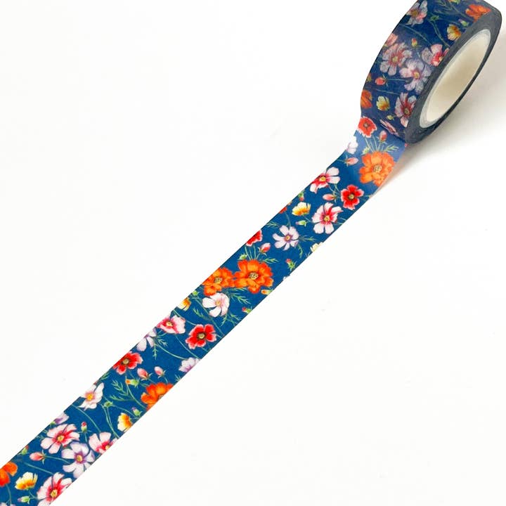 Ruban Washi Floral Cosmos pour la vente par Morgan Swank Studio