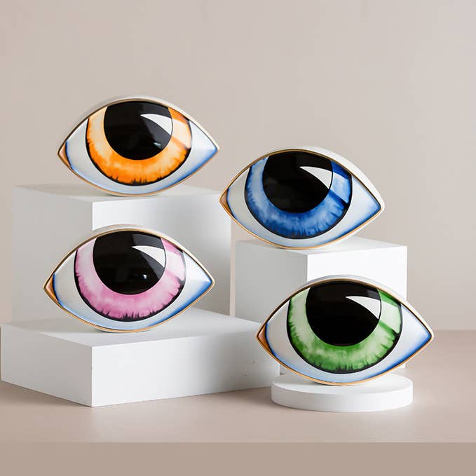 Gypsy Soul - Wholesale Decorative Figurine - Lucky Eye Ceramic Statue0