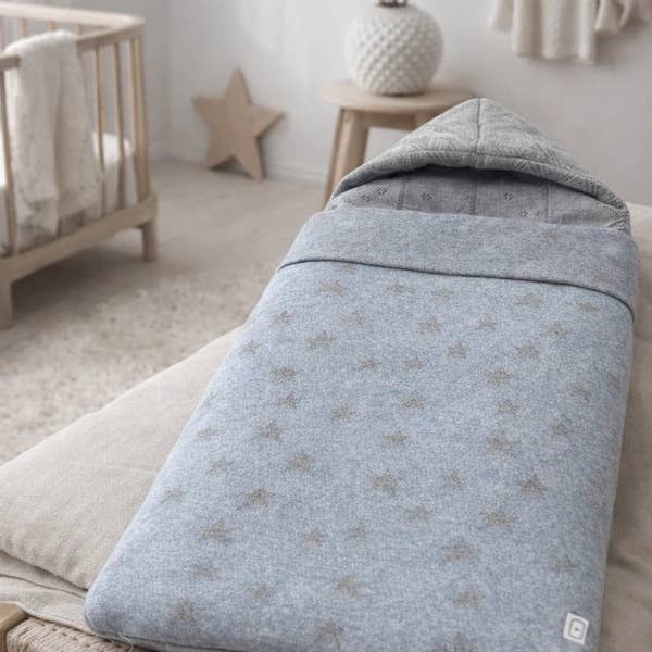 Sacco a pelo per bebè a maglia con stelle per la vendita all'ingrosso da parte di Minutus