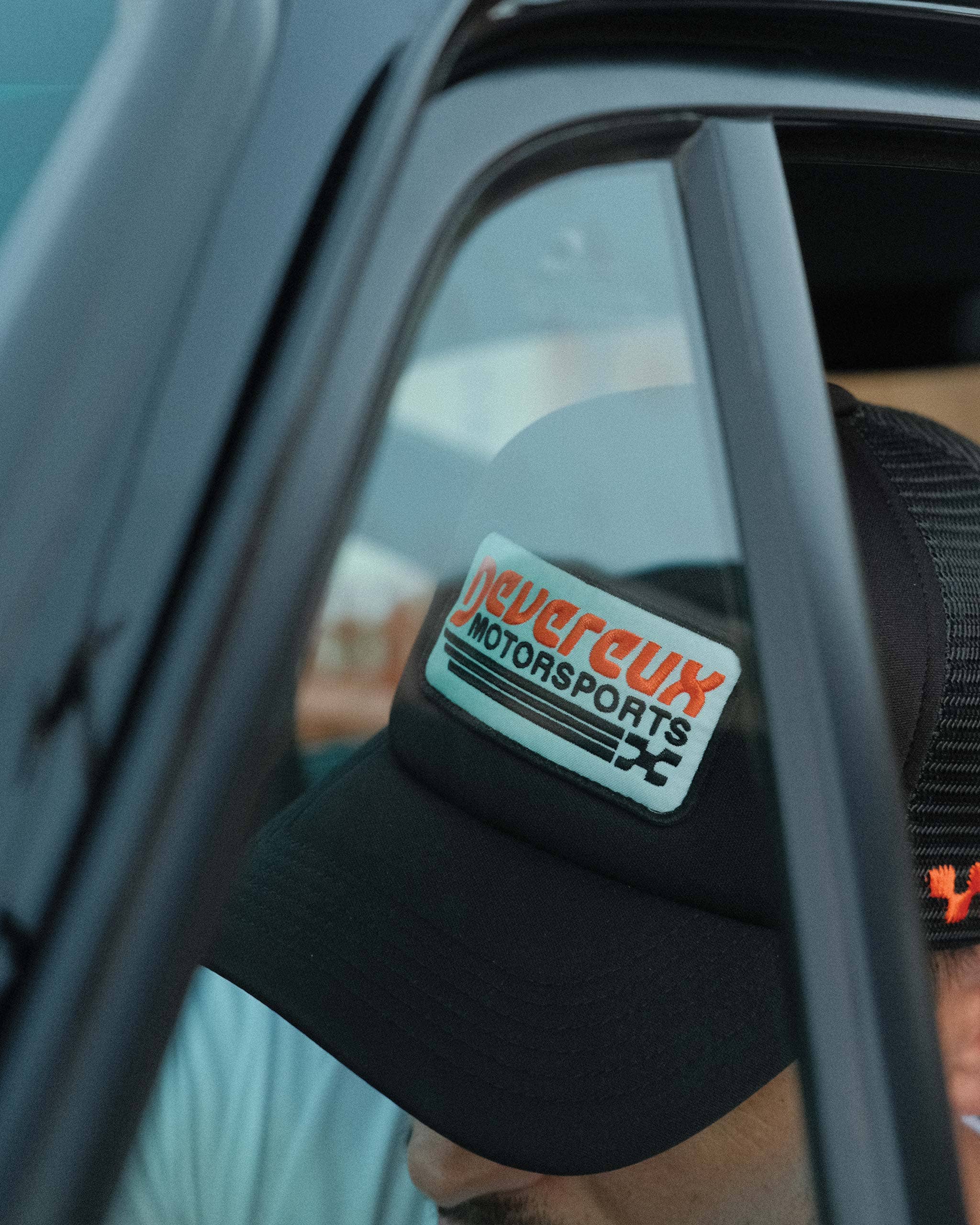 Noir Casquette Devereux Motorsports - Noire en vente sur Faire2