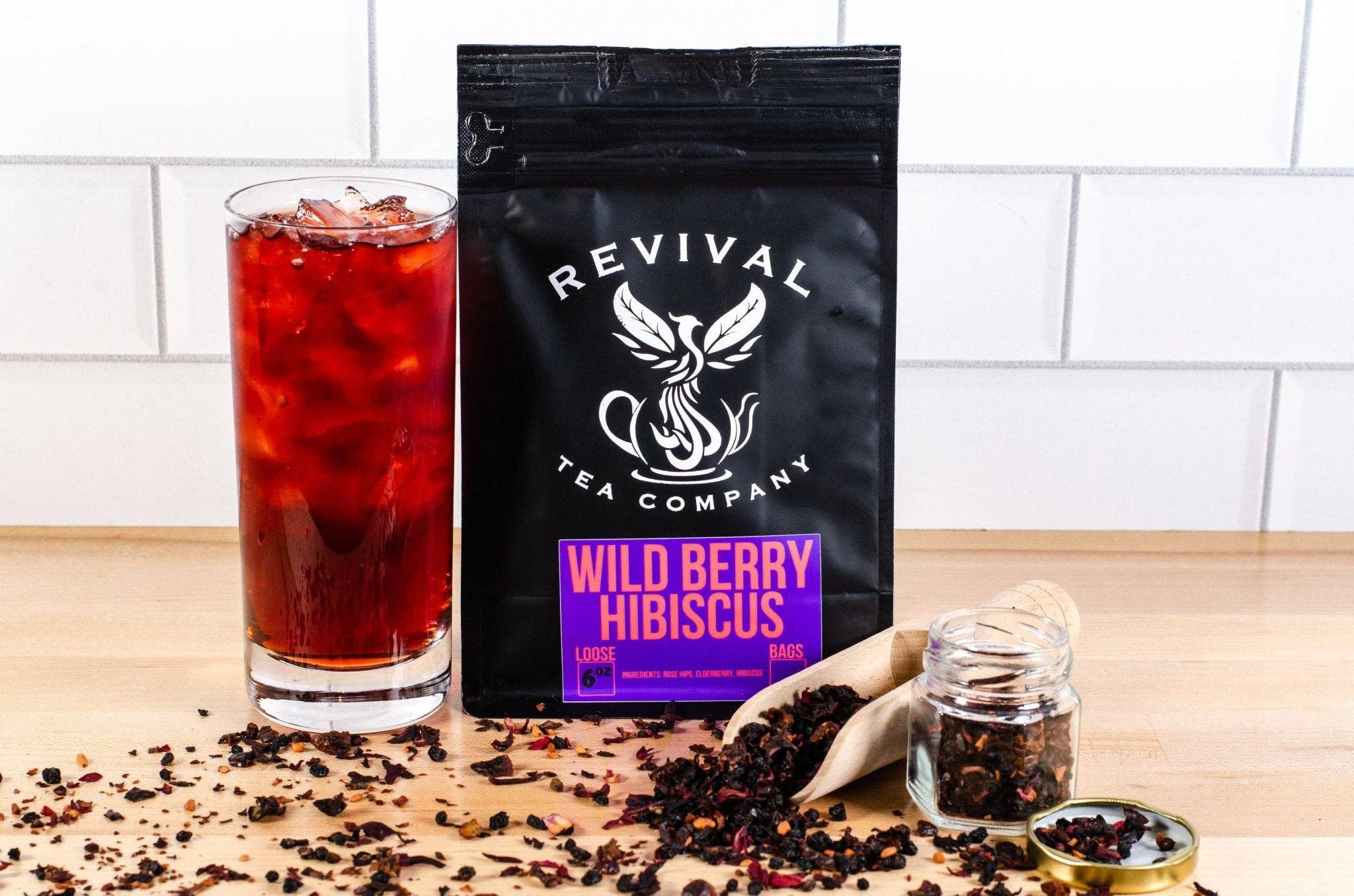 Revival Tea Company – wholesale Loose tea – Wild Berry Hibiscus1