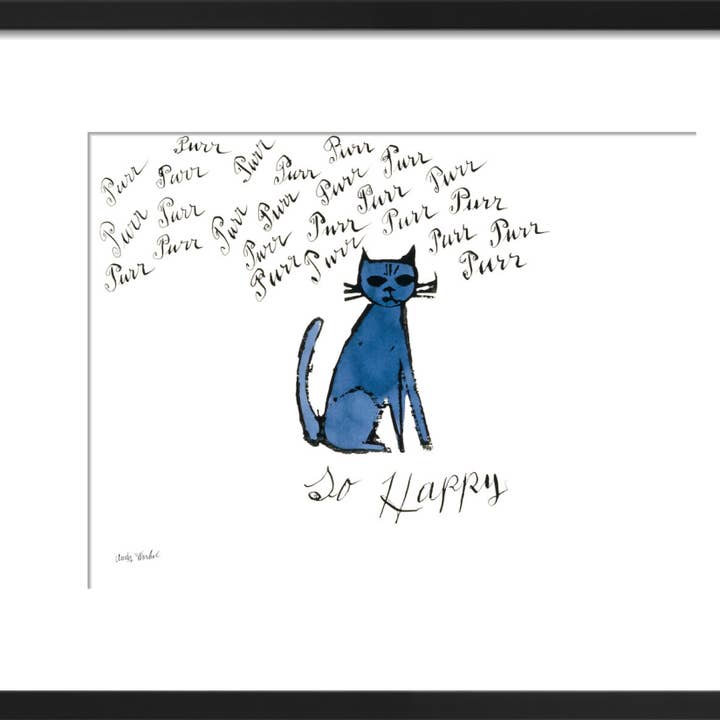 So Happy, c.1958 Framed Art Print by Andy Warhol for wholesale by The Art Guys