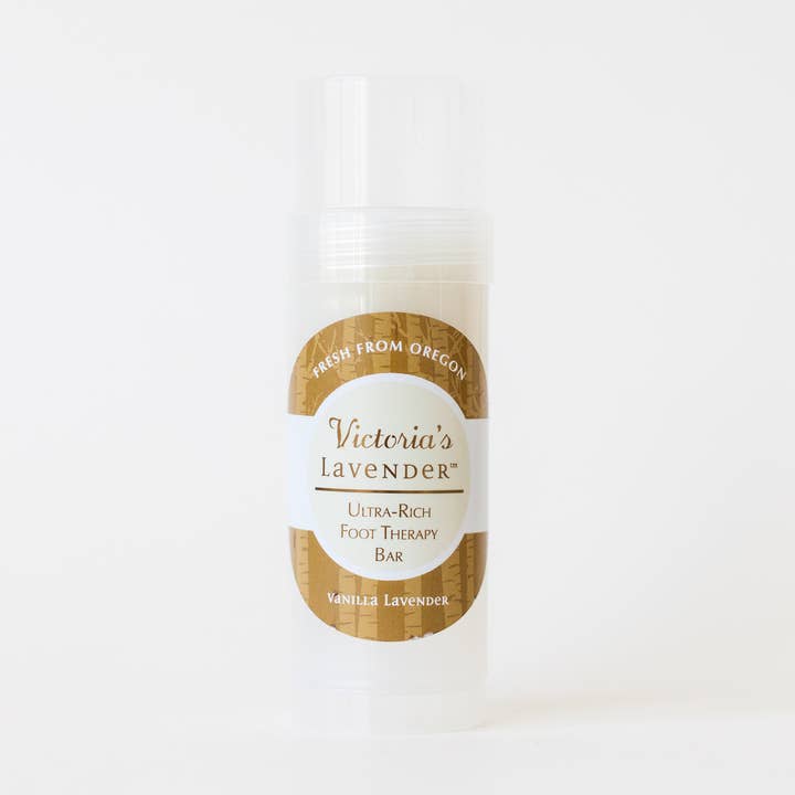 Foot Therapy Lotion Bars -Vanilla Lavender for wholesale by Victoria's Lavender, LLC
