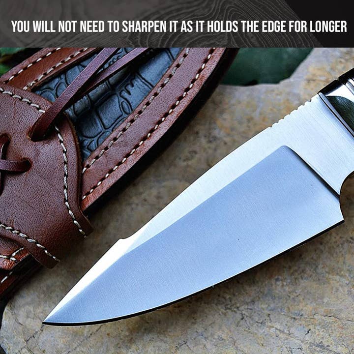 BigCat Knives – wholesale Pocket knife/holder – Predator Hunter D2 – Handmade D2 Steel Hunting/Camping Knife2