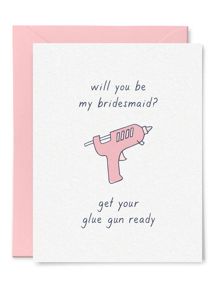 Will You Be My Bridesmaid Card for wholesale by Tiny Hooray