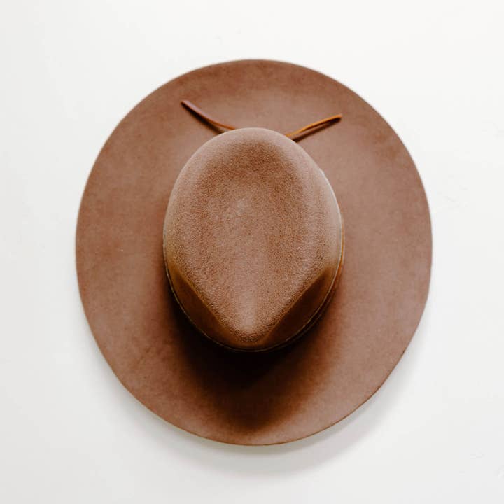 American Hat Makers - Wholesale Fedora - Unisex - Australian Wool Pinch Front Hat - Style Jawa