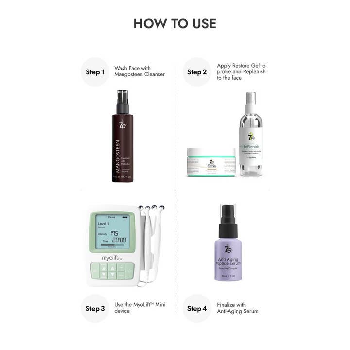 7e Wellness - Wholesale Electronic Skincare Device - 7e MyoLift Triwave Microcurrent Device3
