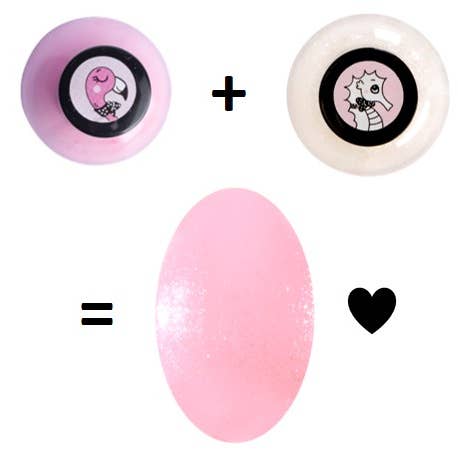 Rosajou - Wholesale Nail Polish - Kids - "Flamingo" vegan water-based peelable nail polish - children