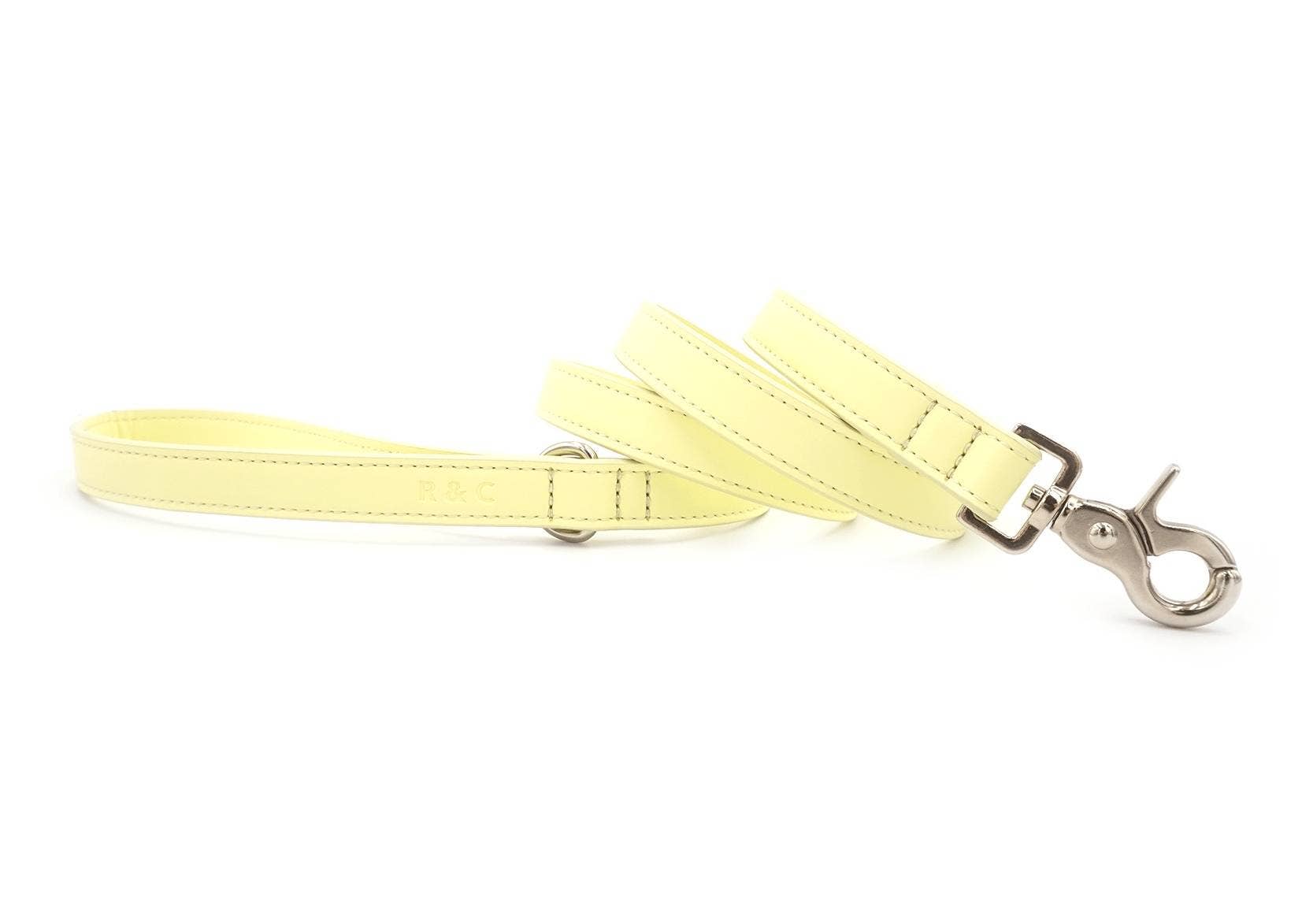 Ralph & Co – wholesale Pet leash – Dog – Yellow Leather Dog Lead0