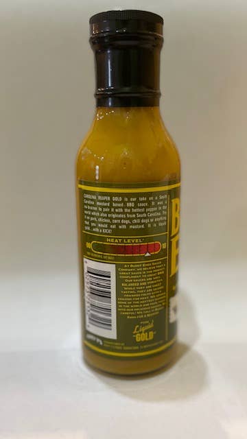 Mikey V's Foods – Großhandel Grillsoße – Burnt Ends Reaper Gold — Carolina Senf BBQ-Sauce2
